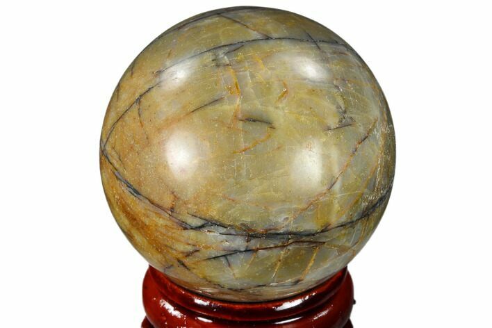 Polished Cherry Creek Jasper Sphere - China #116223